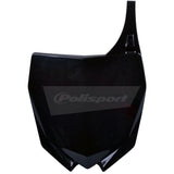 Placa Frontal POLISPORT YAMAHA YZ 125/250 15-21, YZ 250 F 10-18, YZ 450 F 10-17 Preto