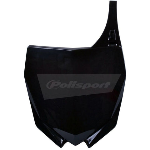 Placa Frontal POLISPORT YAMAHA YZ 125/250 15-21, YZ 250 F 10-18, YZ 450 F 10-17 Preto