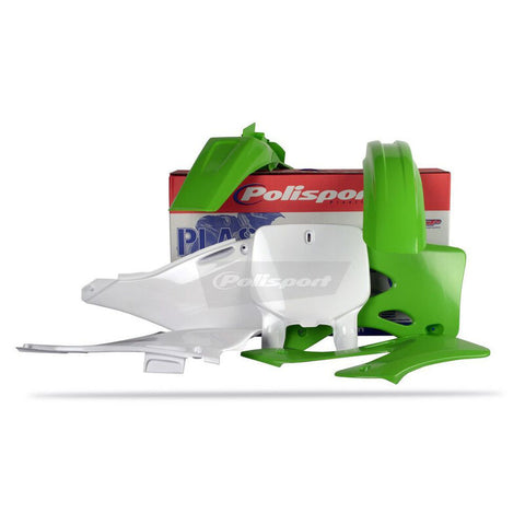 Kit de Plásticos POLISPORT para KAWASAKI KX 125/250 99-02 Cor Original