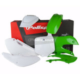 Kit de Plásticos POLISPORT para KAWASAKI KX 65 00-25 Cor Original