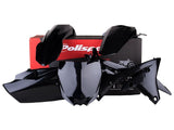 Kit de Plásticos POLISPORT para YAMAHA YZ 250 F 14-18, YZ 450 F 14-17 Preto