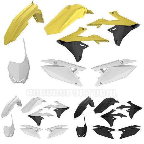 Kit de Plásticos POLISPORT para SUZUKI RMZ 250 19-25, RMZ 450 18-25
