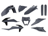 Kit de Plásticos POLISPORT FULL KIT KTM EXC 150/250/300 20-23, EXC-F 250/350/450/500 20-23 Cinzento