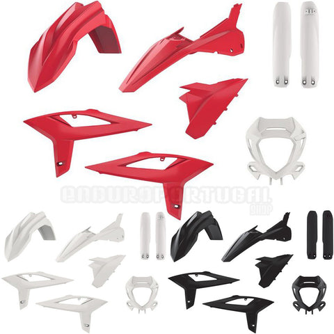 Kit de Plásticos POLISPORT FULL KIT BETA RR 125/200/250/300 2T 20-22, RR 350/390/430/480 4T 20-22