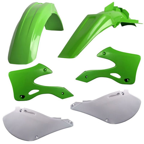 Kit de Plásticos CEMOTO KAWASAKI KX 125/250 99-02 Cor Original