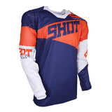 Camisola SHOT INFINITE Azul/ Laranja Flúor - Tamanho L