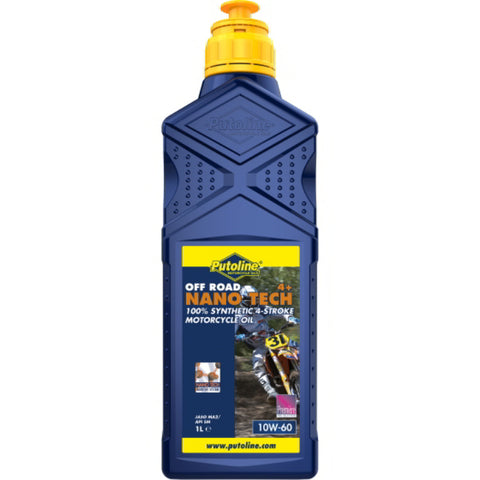 Óleo PUTOLINE OFF ROAD 4T NANO TECH 4+ 10W/60 1 Litro