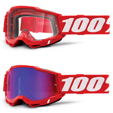 Óculos 100% ACCURI 2 RED 2021 (com Lente espelhada: 42€)