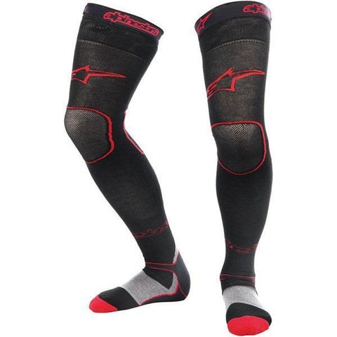 Meias Altas ALPINESTARS Preto/Vermelho