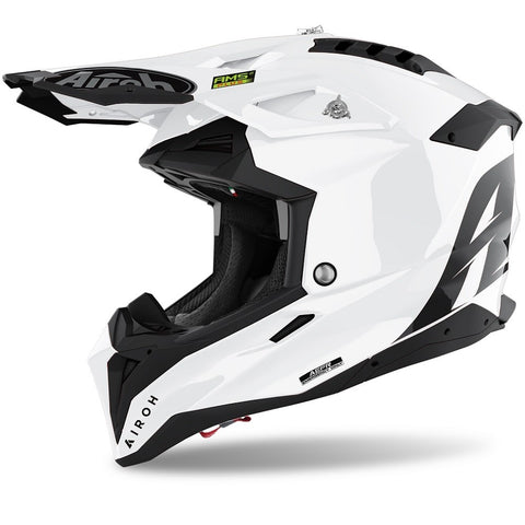 Capacete AIROH AVIATOR 3 Branco 2021