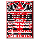 Folha de Autocolantes BLACKBIRD RACING UNIVERSAL HONDA/ KAWASAKI/ SUZUKI/ YAMAHA 50x35 cm