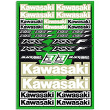 Folha de Autocolantes BLACKBIRD RACING UNIVERSAL HONDA/ KAWASAKI/ SUZUKI/ YAMAHA 50x35 cm