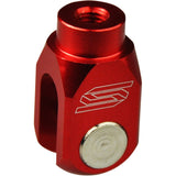 Distanciador Pedal Travão SCAR BETA RR 125/250/300 2T, RR 350/390/430/480 4T 13-24 e X-TRAINER 15-24 Vermelho