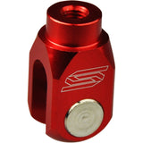 Distanciador Pedal Travão SCAR KX 65 03-21, KX 250 05-08, KX 250F 04-24, KX 450F 06-24, KLX 450R 08-15 Vermelho