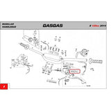 Kit de Reparação de Bomba de Embraiagem AJP (Óleo mineral) GAS GAS EC 250/300 13-17