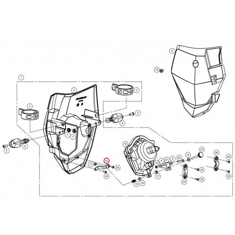 Chapa Regulação Farol