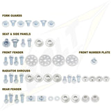 Kit Parafusos Plásticos BOLT HONDA CR 125/250R 00-07, CRF 450R 02-04