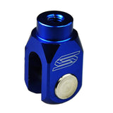 Distanciador Pedal Travão SCAR YAMAHA YZ 125/250 03-25 Azul
