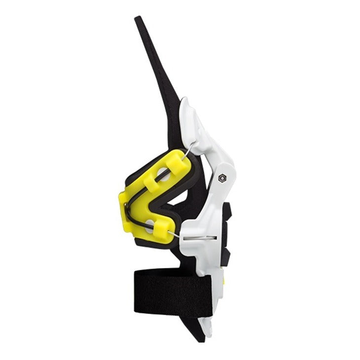 Braçadeira de Pulso Ortopédica MOBIUS X8 Branco/ Amarelo Flúor