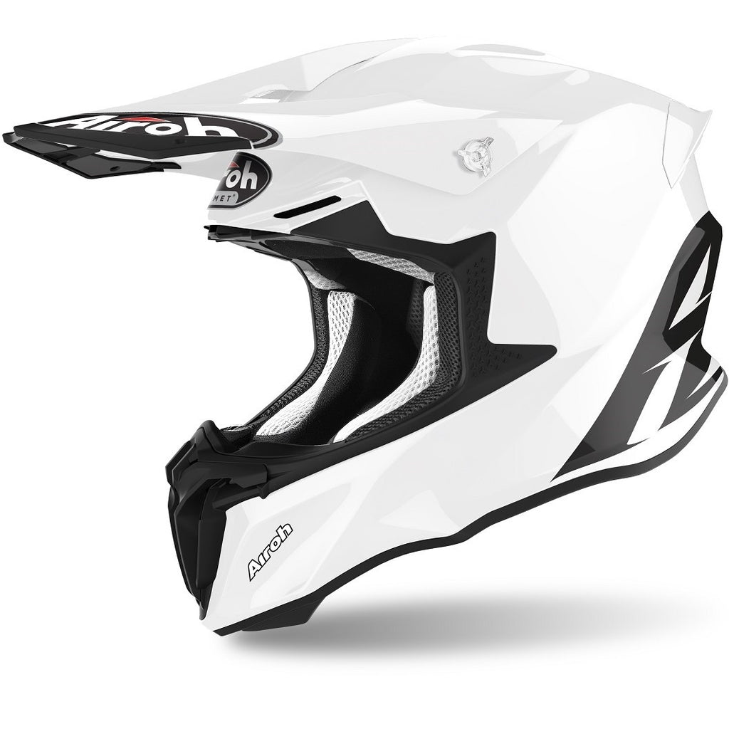 Capacete AIROH TWIST 2.0 COLOR Branco Gloss 2020 - Tamanho M