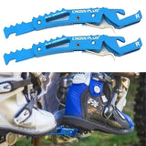 Pousa-pés para Passageiro CROSS PLUS YAMAHA YZ-F/WR-F 250/450 08-.., WR/YZ 125/250 2T 13-.. Azul