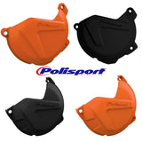Protecção Tampa Embraiagem POLISPORT KTM EXC/SX 125/150/200 09-16, EXC-F/SX-F 250/350/450/500 12-16