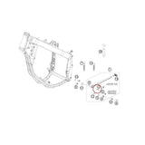 Chapa Descanso Lateral KTM