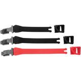 Kit de correias THOR RADIAL Preto/Vermelho