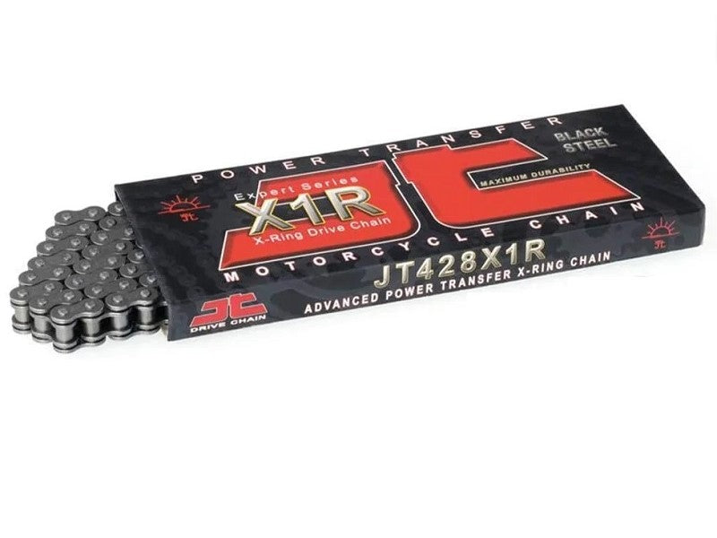Corrente JT X1R 428 (130 elos) (motos 85cc)