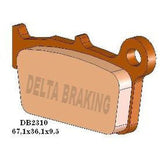 Pastilhas de Travão de Trás DELTA BRAKING para GAS GAS EC 09-20, RIEJU MR 250/300 20-26