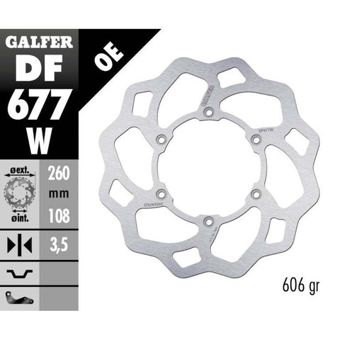Disco de Travão Dianteiro GALFER para GAS GAS 99-20