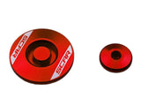 Tampas de Motor SCAR HONDA CRF 250R 10-17, CRF 450R 02-23, CRF 450X/RX 05-20 Vermelho