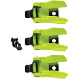 Kit de fivelas THOR RADIAL Amarelo Flúor