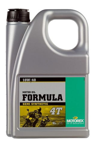 Óleo MOTOREX FÓRMULA 4T 10W/40 4 Litros