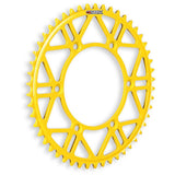 Cremalheira Aço GNERIK SUZUKI DR 350 90-99, DRZ 400 00-24, RM 125/250 81-11, RMZ 250 07-25, RMZ 450 05-25, RMX 450Z 10-20 Amarela