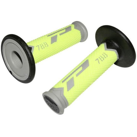 Punhos PROGRIP 788 Tripla Densidade Cinzento/ Amarelo Flúor/ Preto