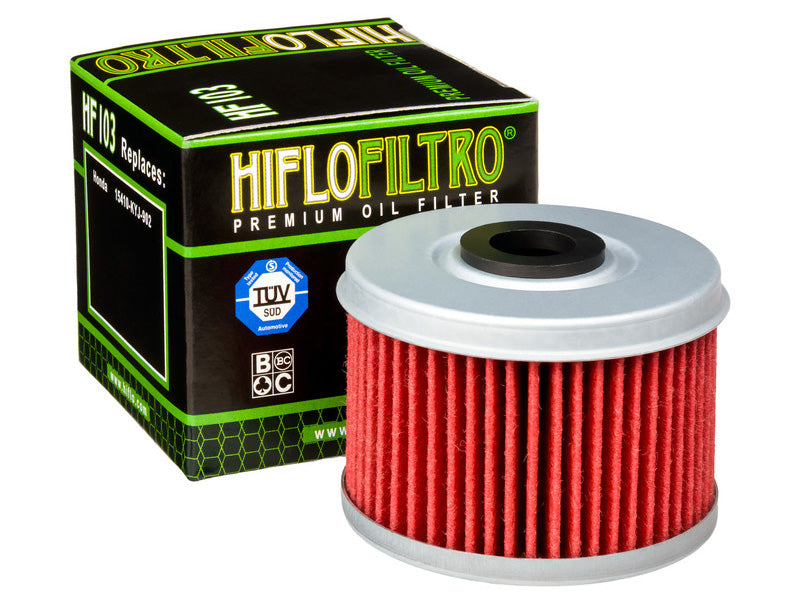 Filtro de Óleo HIFLOFILTRO HF103 HONDA CRF 250L/RALLY 17-20, CRF 300L/RALLY 21-25