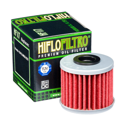 Filtro de Óleo HIFLOFILTRO HF117 para HONDA CRF 1000 L AFRICA TWIN 16-20, CRF 1100 L AFRICA TWIN 21-22