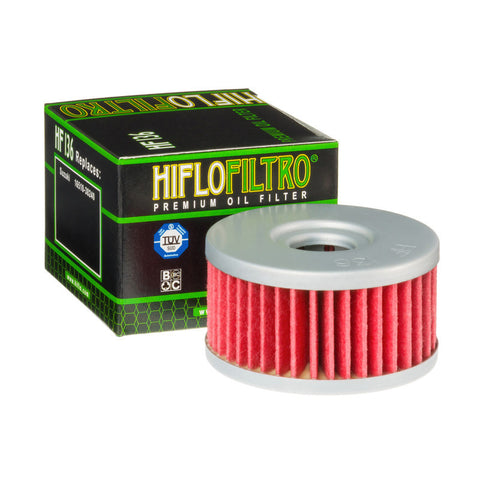 Filtro de Óleo HIFLOFILTRO HF136 para SUZUKI DR/DRZ 250-350