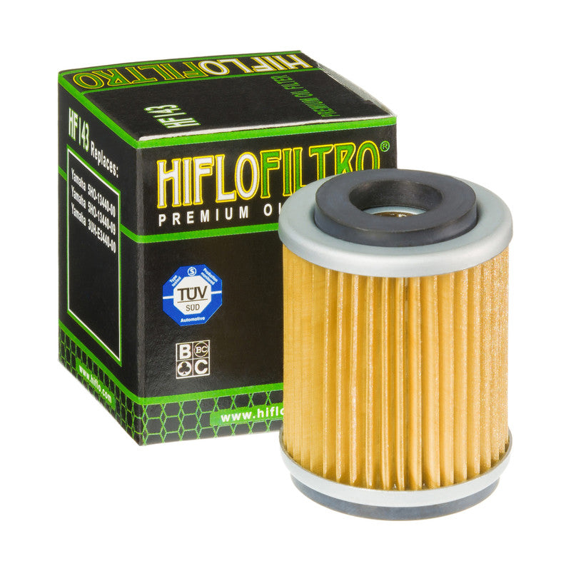 Filtro de Óleo HIFLOFILTRO HF143 para YAMAHA TT 350/600, XT 350, XT 225 Serrow