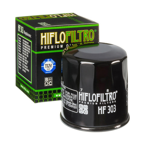 Filtro de Óleo HIFLOFILTRO HF303 para HONDA XRV 650 AFRICA TWIN 88-90, XRV 750 AFRICA TWIN 750 90-02