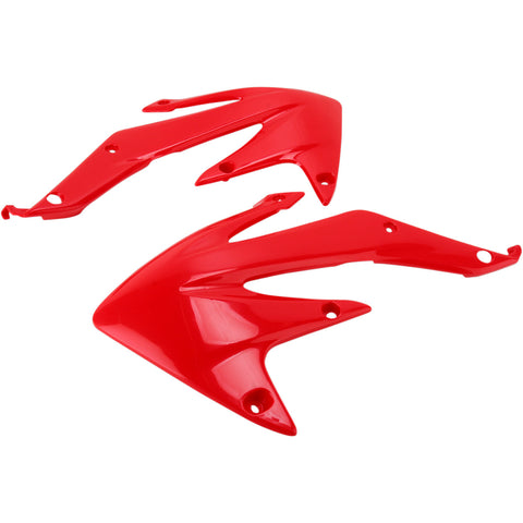 Tampas de Radiador UFO para HONDA CRF 450X 08-16 Vermelho