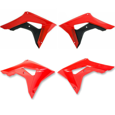 Tampas de Radiador UFO para HONDA CRF 250R 18-19, CRF 450R 17-19