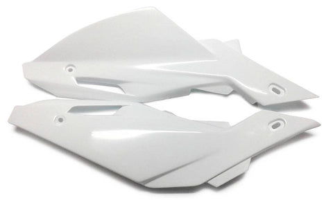 Tampas Laterais Traseiras UFO HUSQVARNA TC 250/310 08-13, TE 250/310 08-13 Branco ou Preto