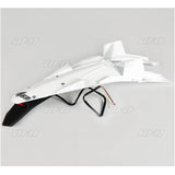 Guarda-lamas traseiro UFO para HUSQVARNA TC/TE 449-511 11-13 c/farolim e porta-matrícula Branco