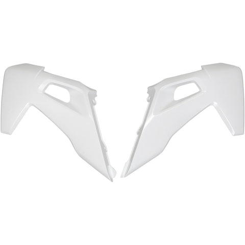 Tampas de Radiador UFO HUSQVARNA TC/FC 19-22, TE/FE 20-23 Branco