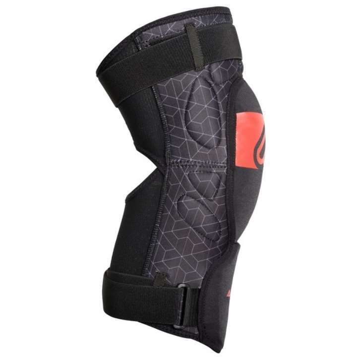 Joelheiras ACERBIS SOFT Preto/ Vermelho