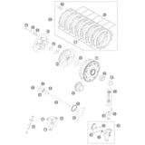 Junta de Pinça de Embraiagem KTM EXC/SX 4T, 690 LC4, 65SX (Ref. 24)