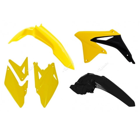 Kit de plásticos RACETECH para SUZUKI RMX 450Z 10-17 cor original 13-16