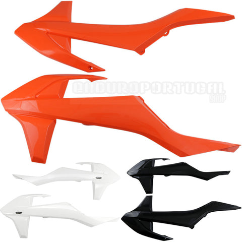 Tampas de Radiador UFO KTM SX/SX-F 16-18, SX 250 17-18, EXC/EXC-F 17-19